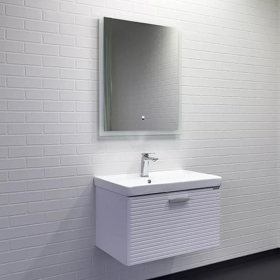 Комплект мебели Comforty Танжер 70П белый матовый (раковина Comforty 4470)