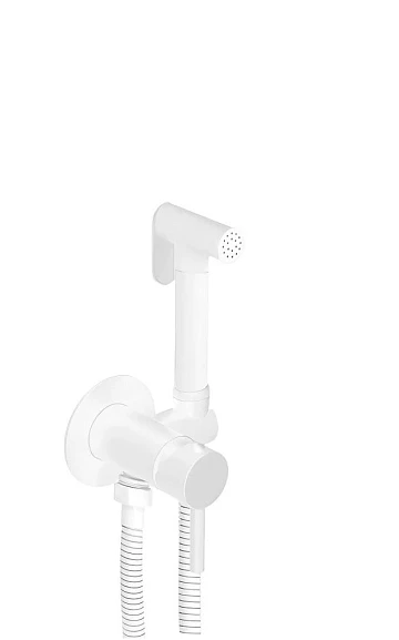 Гигиенический душ со смесителем Boch Mann Braies W CK-P07W скрытый монтаж белый матовый