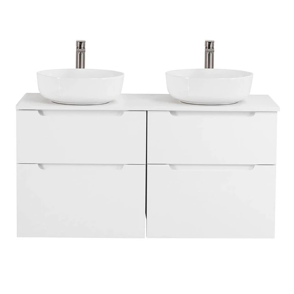 Тумба с раковиной BelBagno Etna-H60 140 со столешницей Bianco Lucido