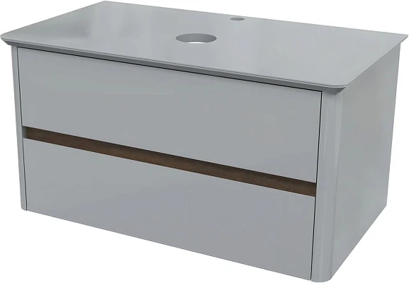 Тумба под раковину 1Marka Monro 80П 2я Gray