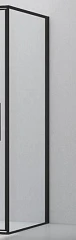 Душевая стенка боковая Vincea Slim 8mm VSG-4SL900CLB 90*195 профиль черный матовый