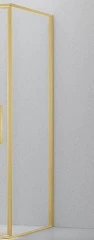 Душевая стенка боковая Vincea Slim 8mm VSG-4SL900CLG 90*195 профиль брашированное золото