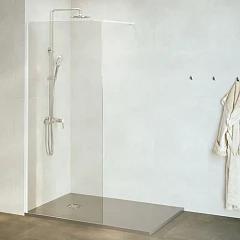 Душевая перегородка RGW Walk-in WA-010-W 120*195 профиль белый без поддона