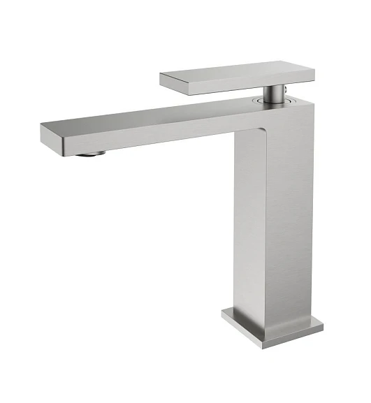 Смеситель Vincea Dice VBF-2DS1BN для раковины сатин