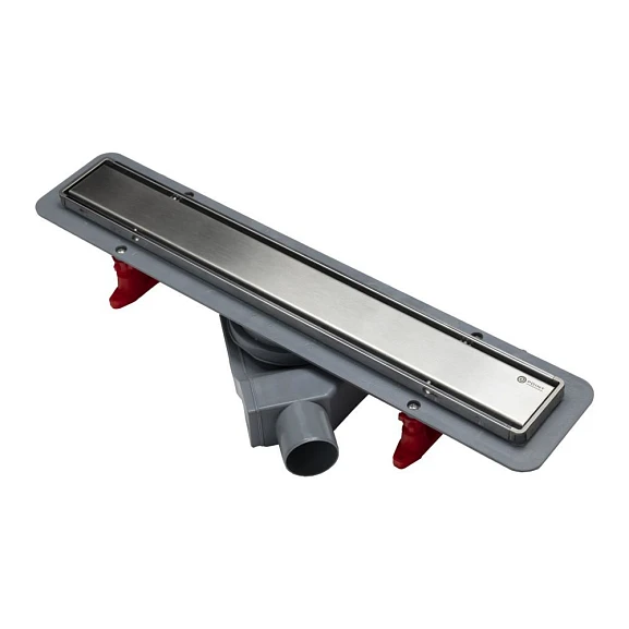 Душевой лоток Point PN50265 650 мм боковой выпуск деметра сталь