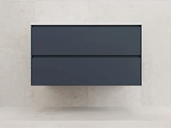 Тумба под раковину Style Line Лима 100 подвесная графит