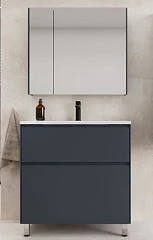 Комплект мебели Style Line Лима 80 напольный графит