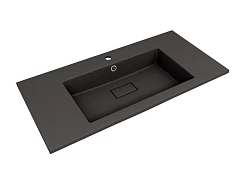 Мебельная раковина Style Line Line 100*48 антрацит (приобретается в комплекте с тумбой)