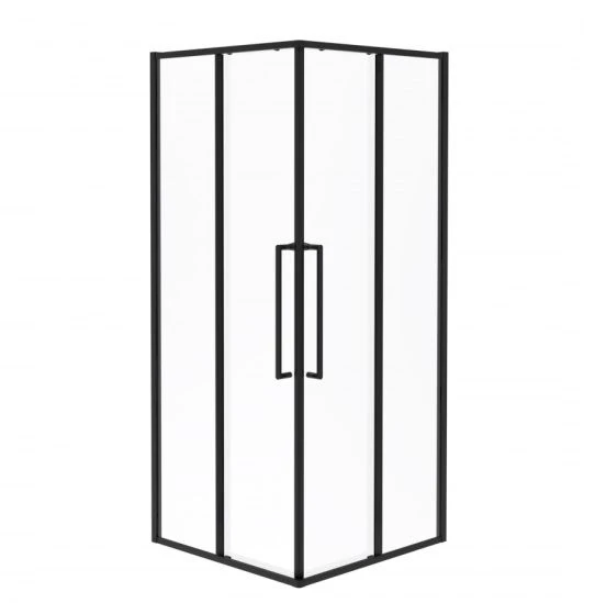 Душевой уголок Esbano Surf ESS-90KV-B 90*90*195 профиль черный матовый без поддона