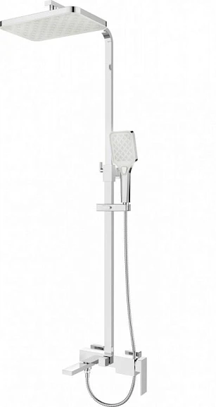 Душевая стойка Esbano Basco с изливом хром