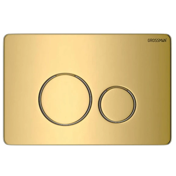 Клавиша смыва Grossman Style 700.K31.05.30M.30M глянцевое золото
