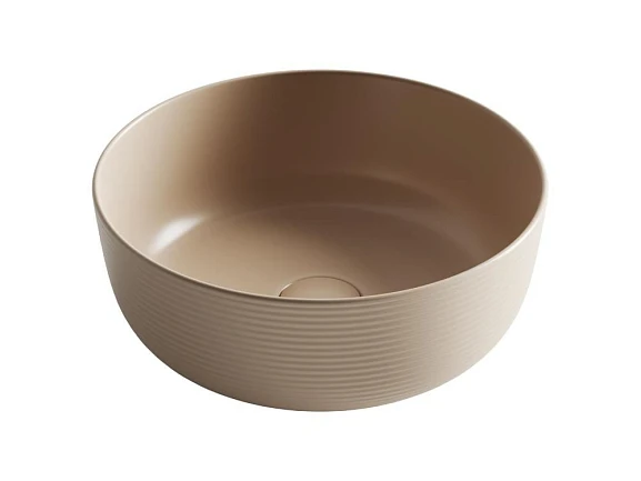 Накладная раковина Ceramicanova Element 35,6*35,6 капучино матовый