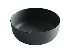 Накладная раковина Ceramicanova Element 35,6*35,6 темный антрацит матовый