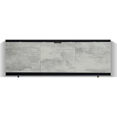 Фронтальная панель Alavann Rita Black 160 серый бетон