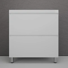 Тумба под раковину Style Line Манхэттен 80 напольная белая матовая