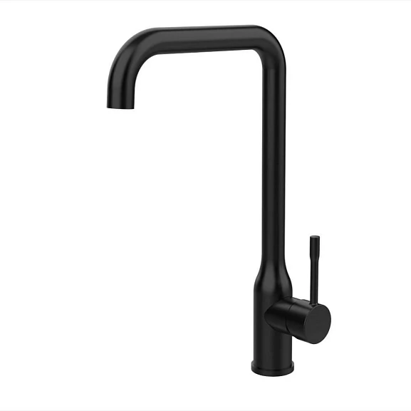 Смеситель Splenka S206.40.06 для кухни черный матовый