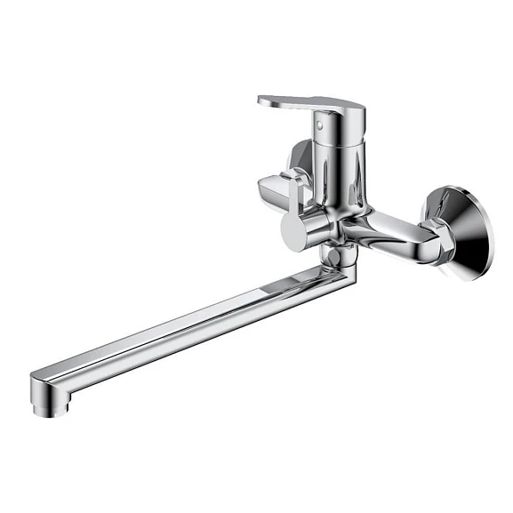 Смеситель Splenka S07.22 универсальный с душевыми аксессуарами хром