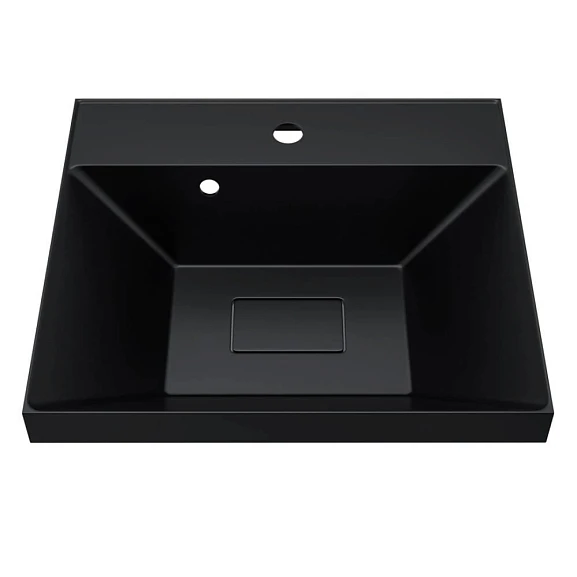 Мебельная раковина Uperwood Classic New 50 черная (приобретается в комплекте с тумбой)
