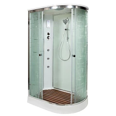 Душевая кабина AvaCan EM1512 120х80х220 L с гидромассажем и электрикой