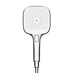 Душевая лейка Sancos Nok square SC6002CH-W 3 режима хром/белый