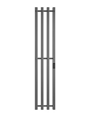 Электрический полотенцесушитель Двин X-4 Plaza Neo 18*120 L/R графит