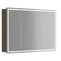 Зеркало-шкаф Sancos Mirror 119*74 с Led подсветкой дуб чарльстон