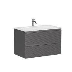 Тумба под раковину Sancos Folk 80 Grey soft