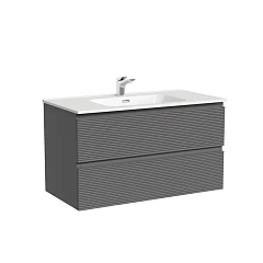 Тумба под раковину Sancos Folk 90 Grey soft
