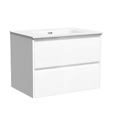Тумба под раковину Sancos Libra 70 белая глянцевая