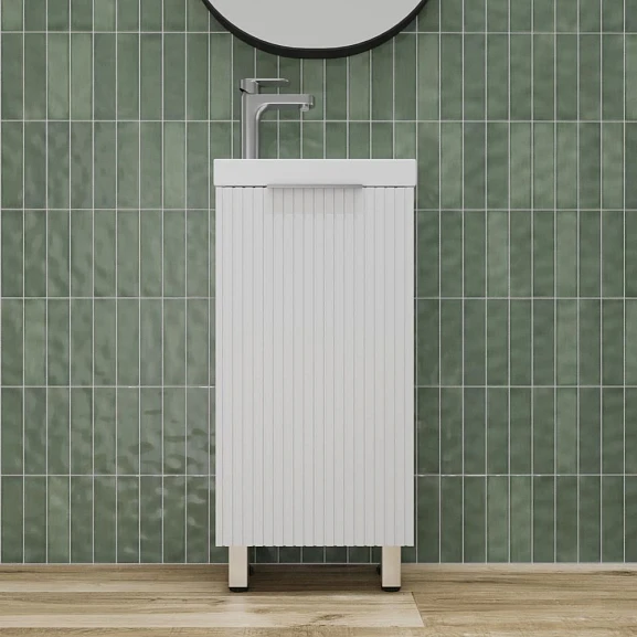 Тумба под раковину Style Line Соло 40 L/R белый софт