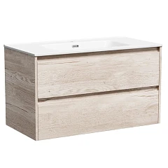 Тумба под раковину Sancos Libra 90 дуб галифакс натуральный