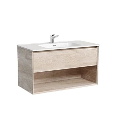 Тумба под раковину Sancos Marmi 1.0 90 дуб галифакс натуральный