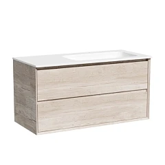 Тумба под раковину Sancos Marmi 2.0 100 дуб галифакс натуральный R