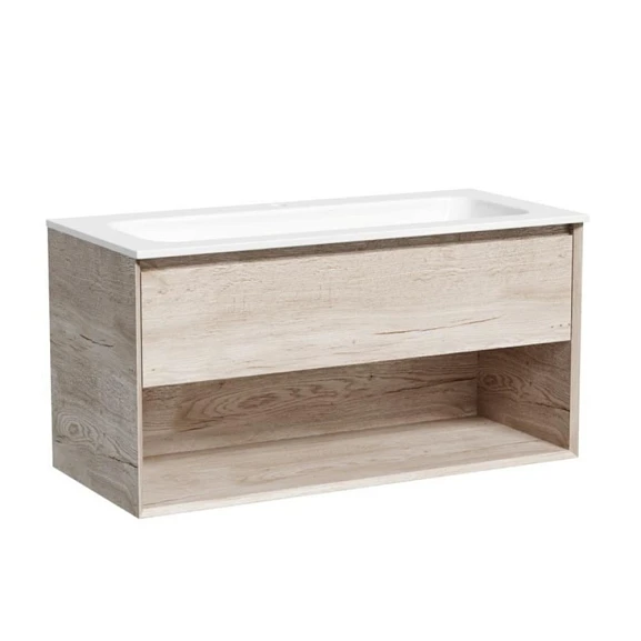Тумба под раковину Sancos Marmi 1.0 100 дуб галифакс натуральный