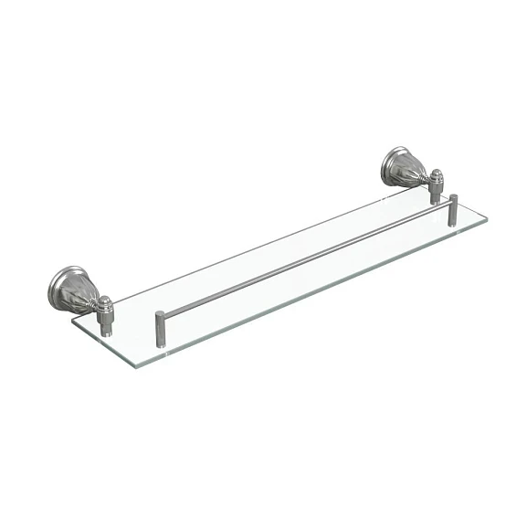 Стеклянная полка Rush Socotra ST12611 с бортиком