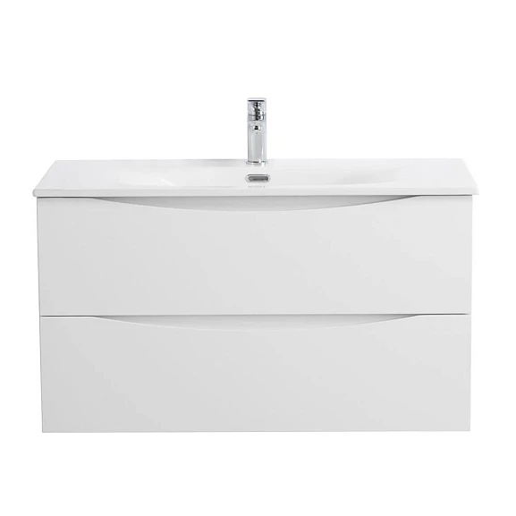 Тумба под раковину BelBagno Marino-Cer-N 100 Bianco Lucido