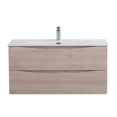 Тумба под раковину BelBagno Marino-Cer-N 100 Rovere Grigio Тумба под раковину BelBagno Marino-Cer-N 100 Rovere Grigio