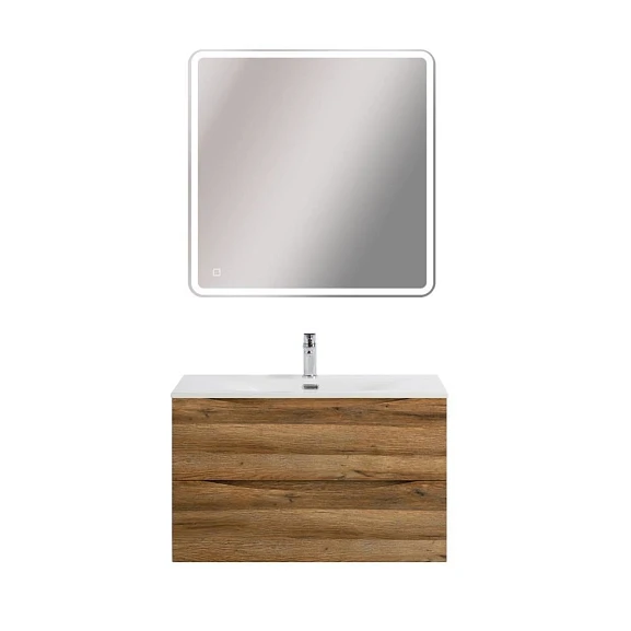 Комплект мебели BelBagno Marino-Cer-Mini 80 Rovere Rustico