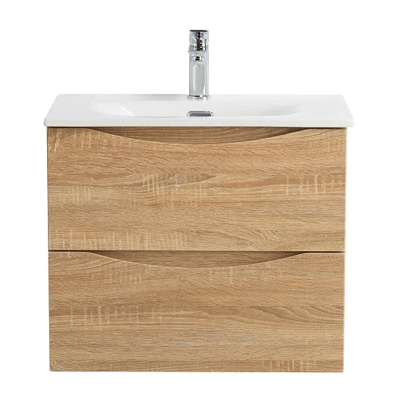 Тумба с раковиной BelBagno Marino-Cer-Mini 60 Rovere Bianco