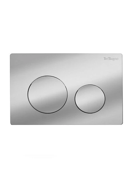 Клавиша смыва BelBagno BB-03C-CRM глянцевый хром