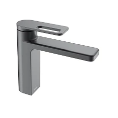 Смеситель Black & White 7103GM для раковины оружейная сталь Смеситель Black & White 7103GM для раковины оружейная сталь