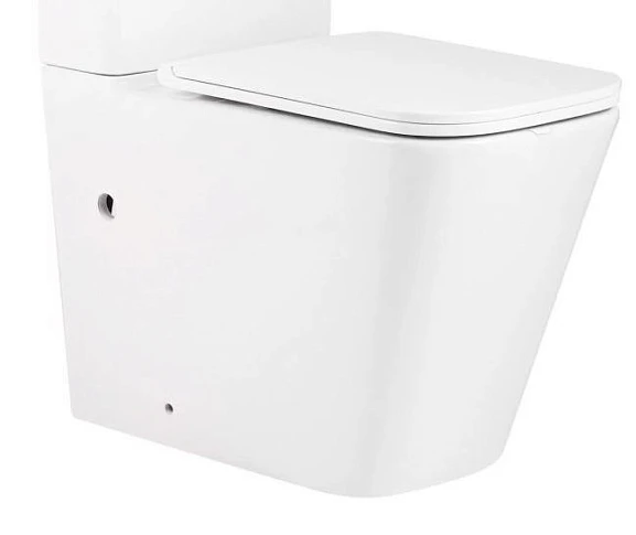 Чаша унитаза Prato Импресс 6003А безободковая Торнадо с крышкой-сиденьем микролифт