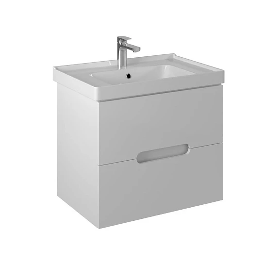 Тумба под раковину Briz Пола 70 белый глянец