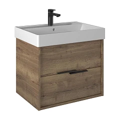 Тумба под раковину Briz Тесо 65 дуб веллингтон табак