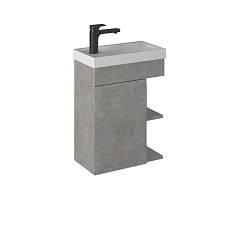 Тумба с раковиной Briz Чикаго 45 бетон