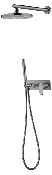 Душевой комплект Boheme Spectre 454-GM графит
