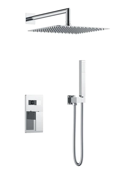 Душевой комплект Boheme Qubic 474-3-CR хром