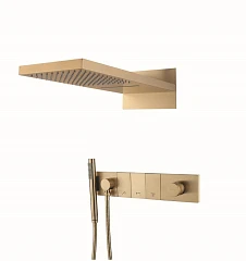 Душевой комплект Boheme Zodiac 132-MG золото матовое