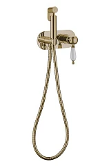 Гигиенический душ со смесителем Boheme Medici 424 скрытый монтаж бронза