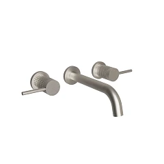 Смеситель Vincea Groove VBFW-4G1BN для раковины скрытый монтаж брашированный никель